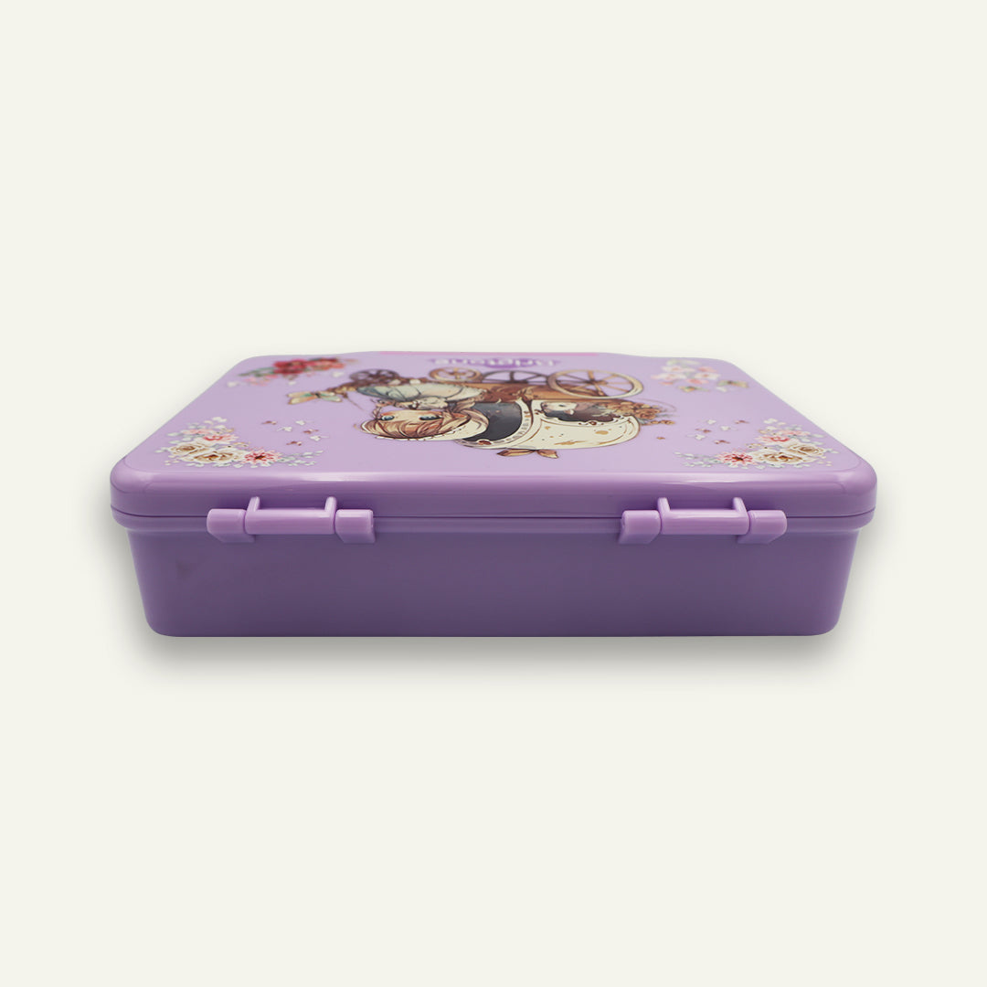Frozen Magic Bento Lunchbox - Fairy Dust Purple - 4 Compartments