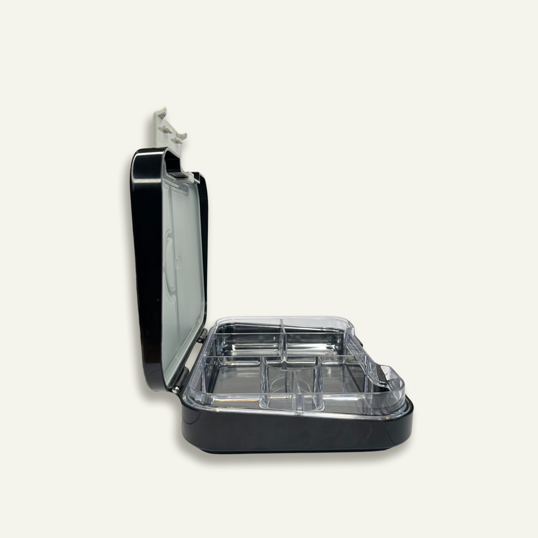 Alien Quest Bento Lunchbox – Extraterrestrial Black – 6 Compartments
