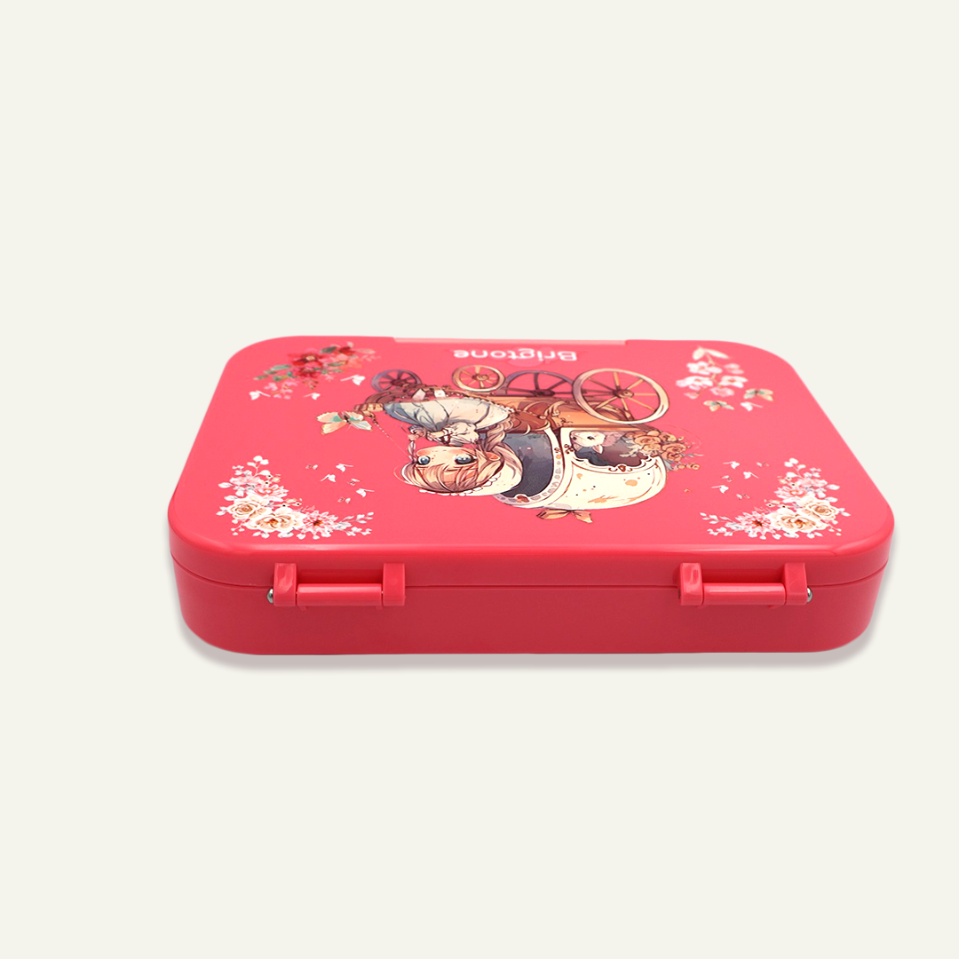 Magical Dreamer Bento Lunchbox – Little Girl Pink – 6 Compartments