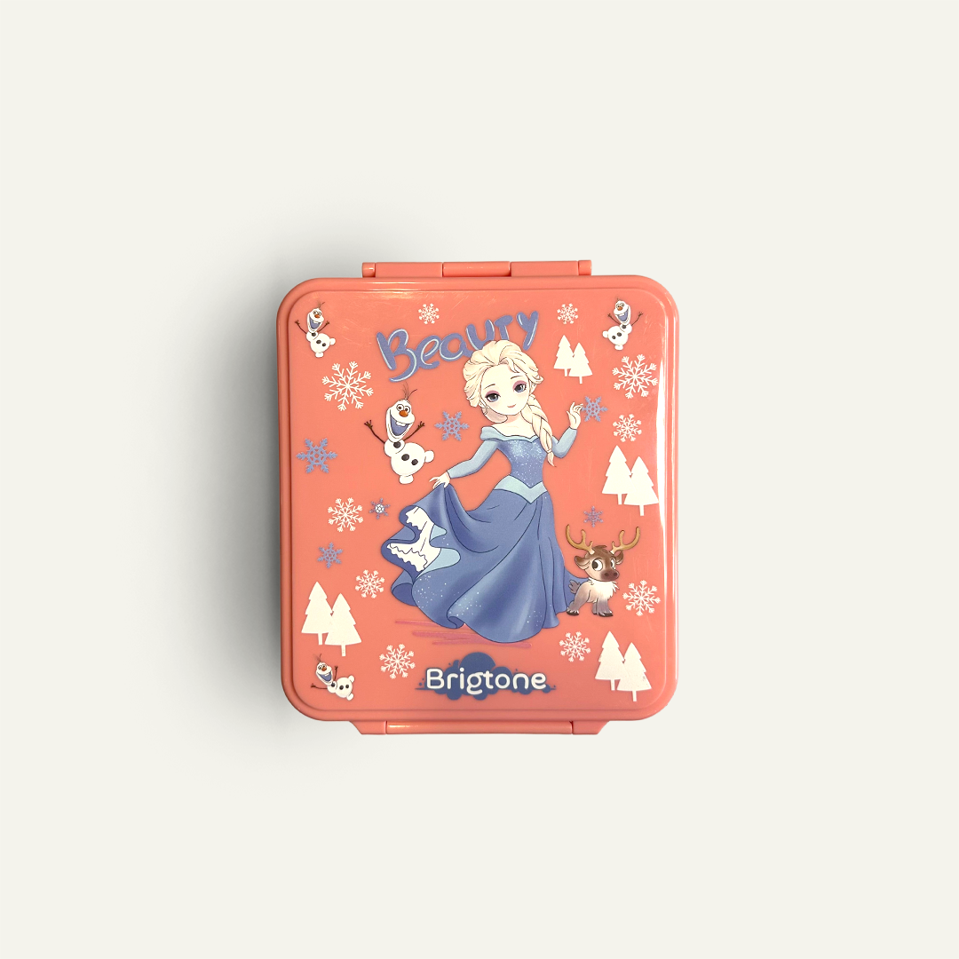 Frozen Magic Bento Lunchbox - Cotton Candy Pink - 4 Compartments